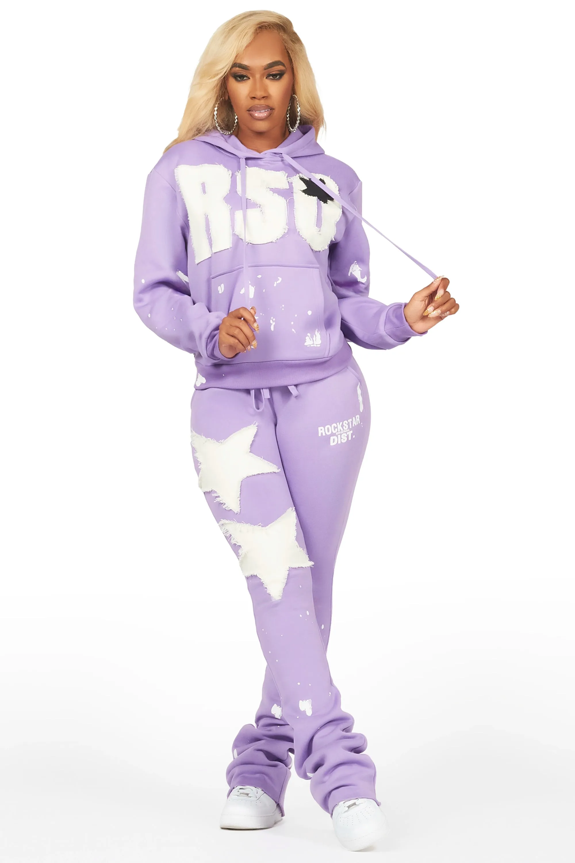 Kymesha Purple Super Stacked Trackset sold by Rockstar Original product image thumbnail 2