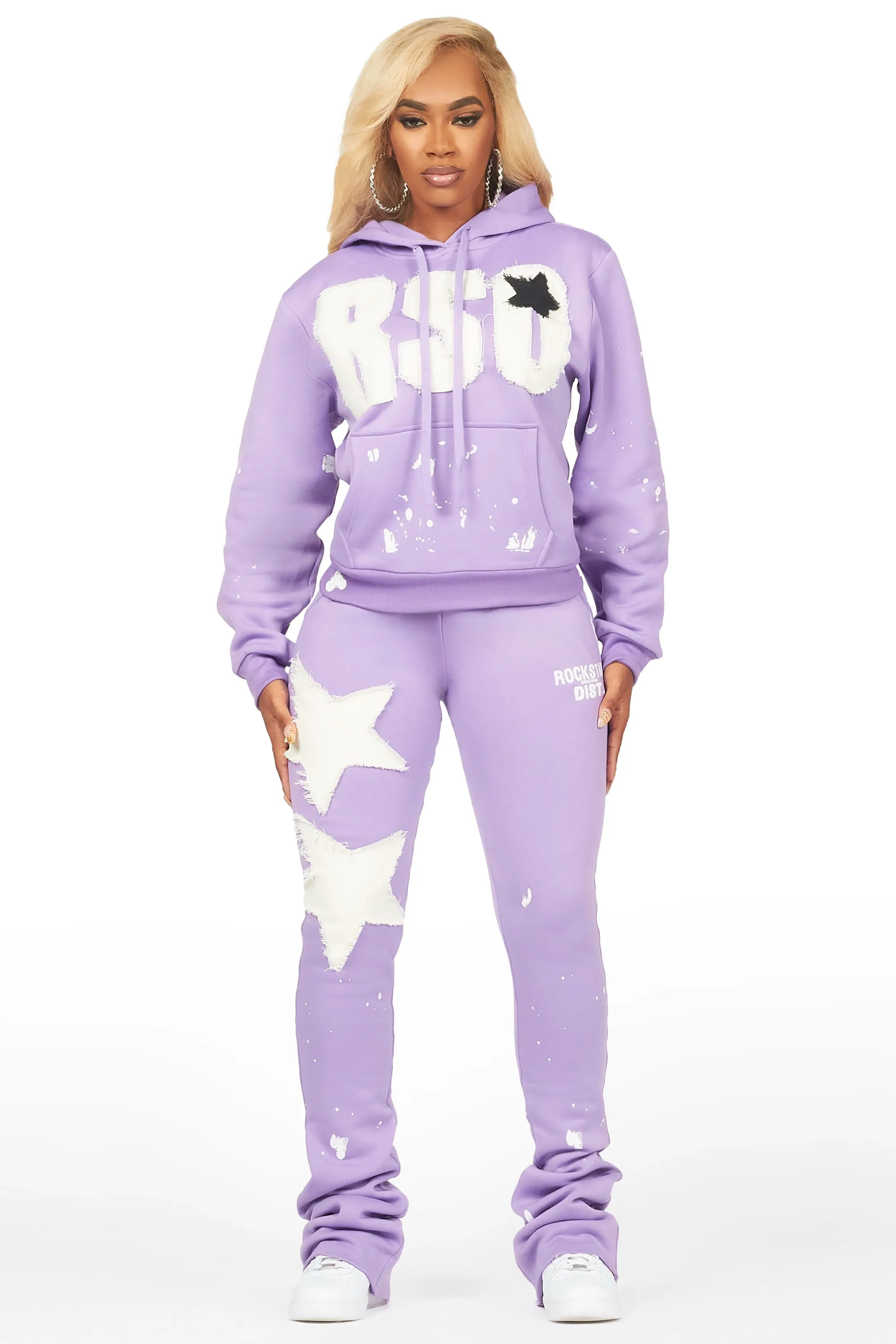 Kymesha Purple Super Stacked Trackset sold by Rockstar Original