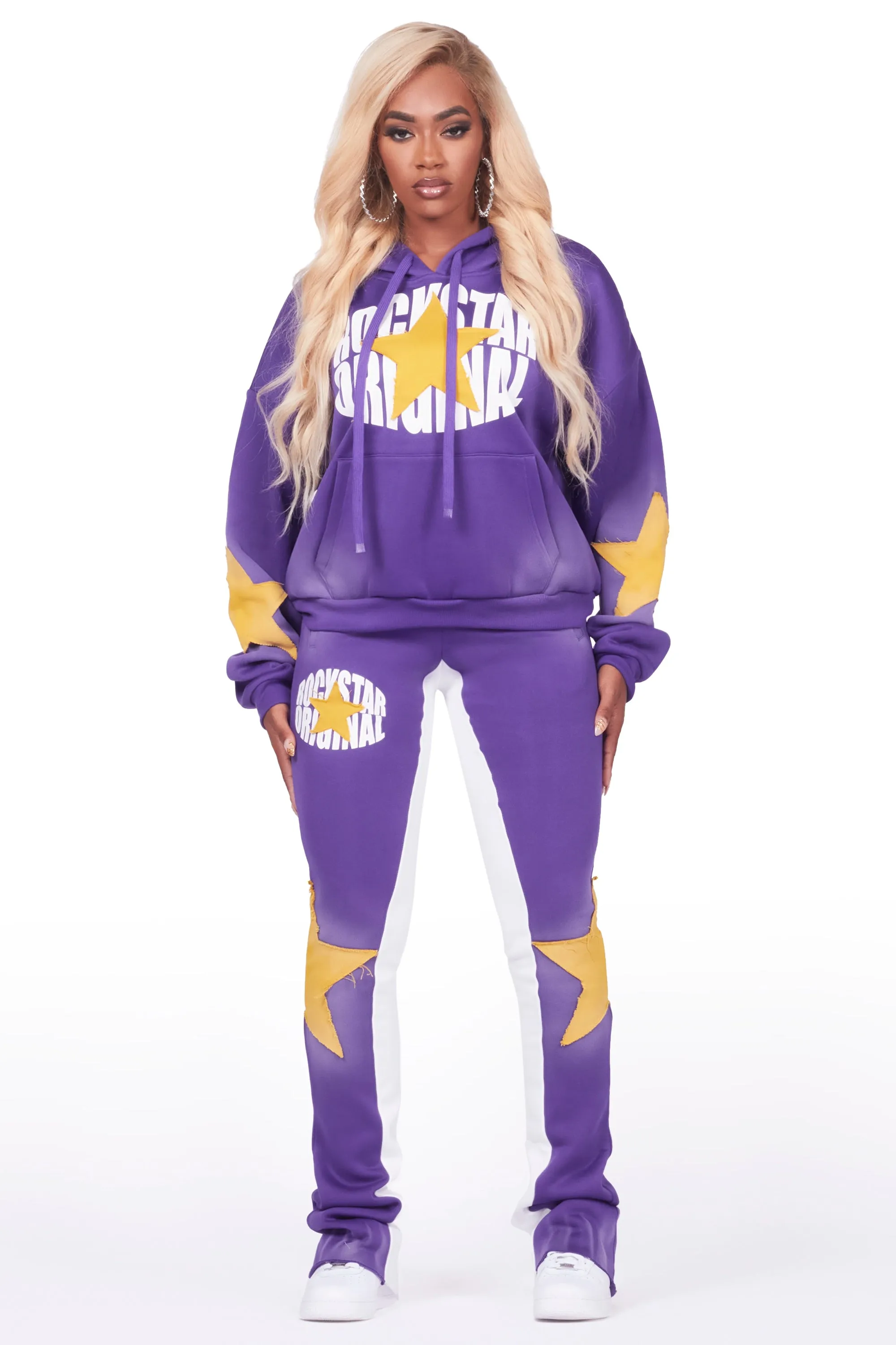 Kaliyah Purple Super Stacked Trackset sold by Rockstar Original product image thumbnail 2
