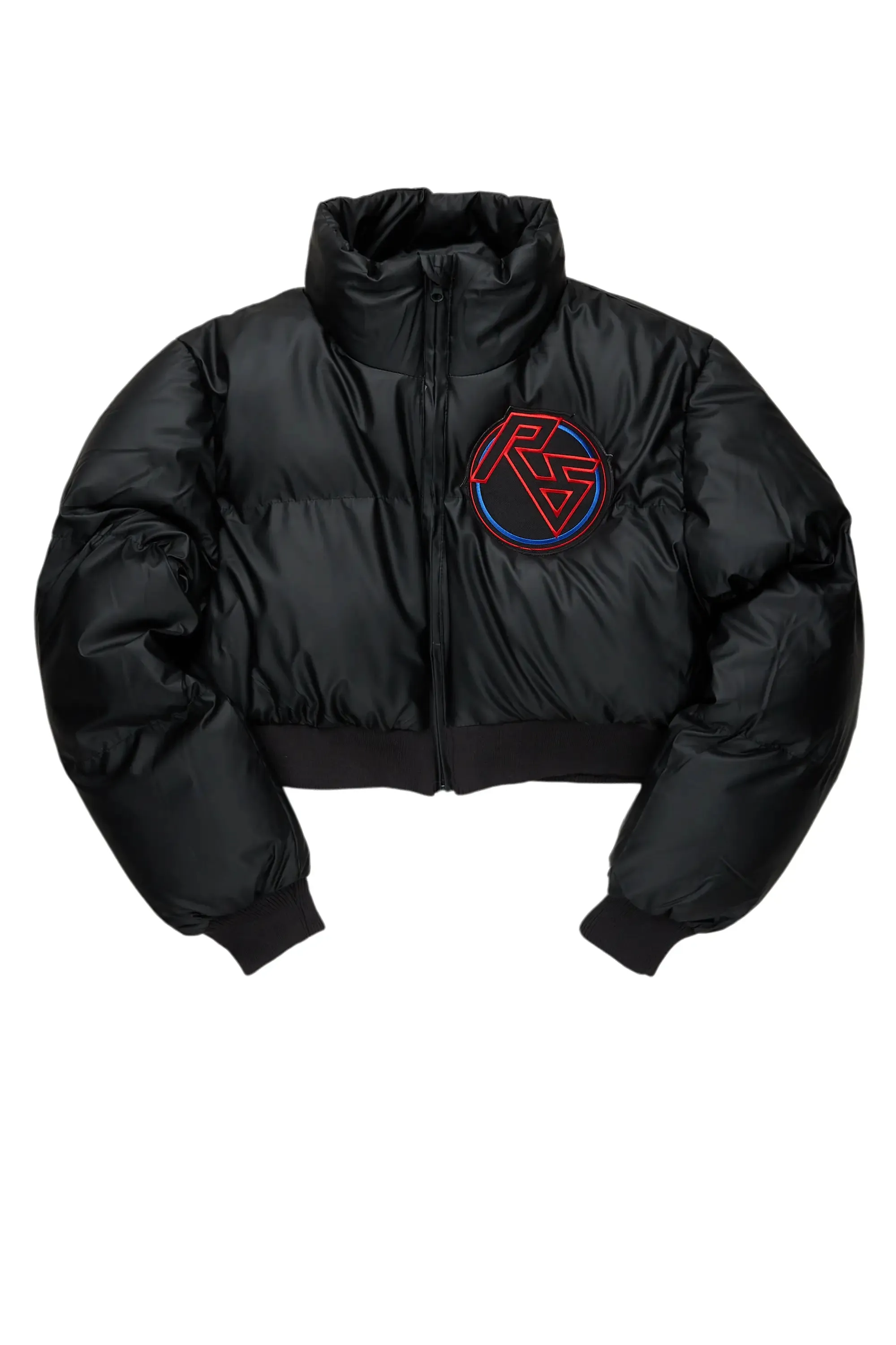Genese Black Puffer Jacket sold by Rockstar Original