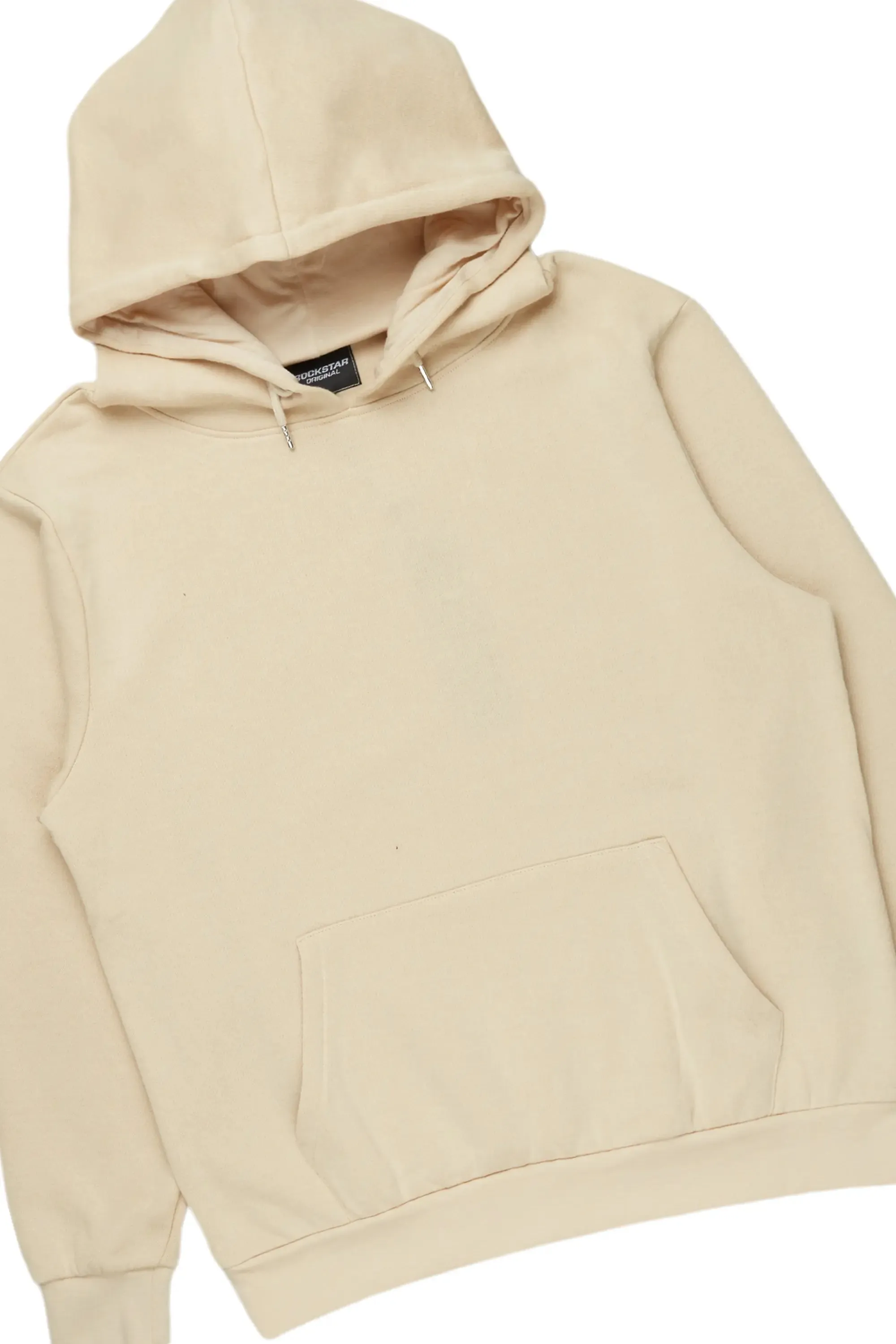 Basic Beige Hoodie/Stacked Flare Track Set sold by Rockstar Original product image thumbnail 2