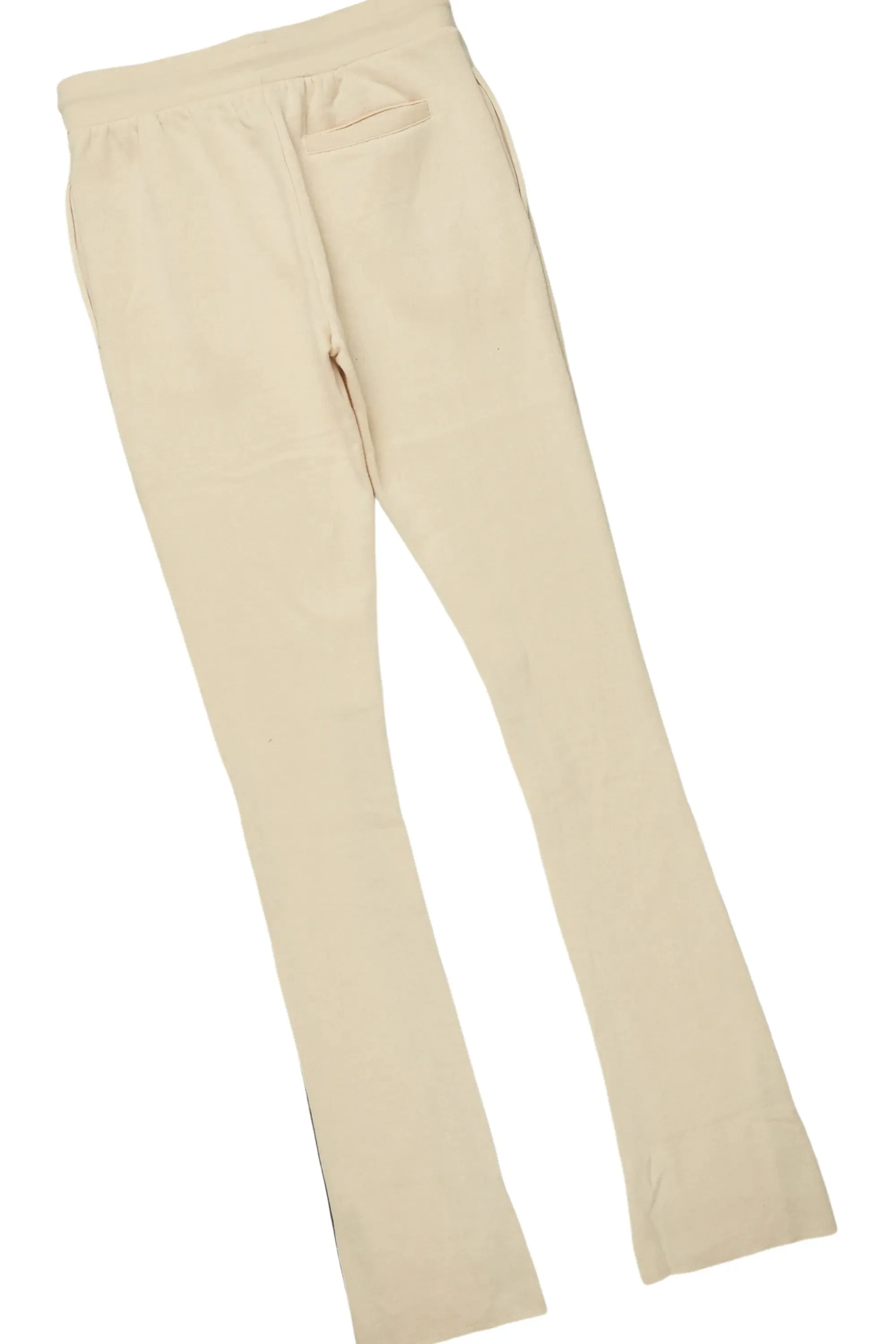 Basic Beige Hoodie/Stacked Flare Track Set sold by Rockstar Original product image thumbnail 5