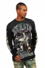 Waller Black Long Sleeve Graphic T-Shirt sold by Rockstar Original