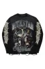 Waller Black Long Sleeve Graphic T-Shirt sold by Rockstar Original