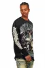 Waller Black Long Sleeve Graphic T-Shirt sold by Rockstar Original