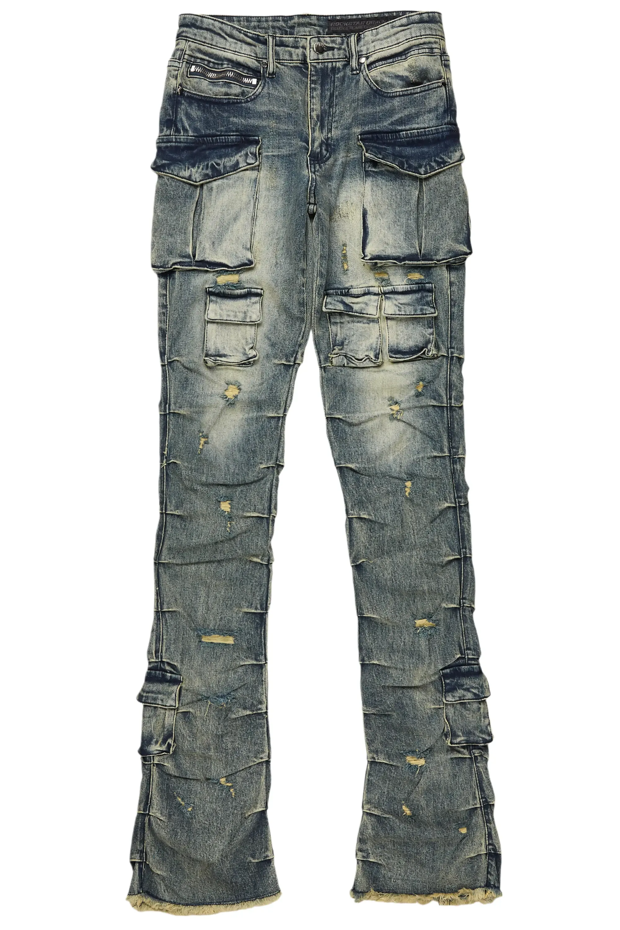 Gentry Tint Stacked Flare Jean sold by Rockstar Original product image thumbnail 2