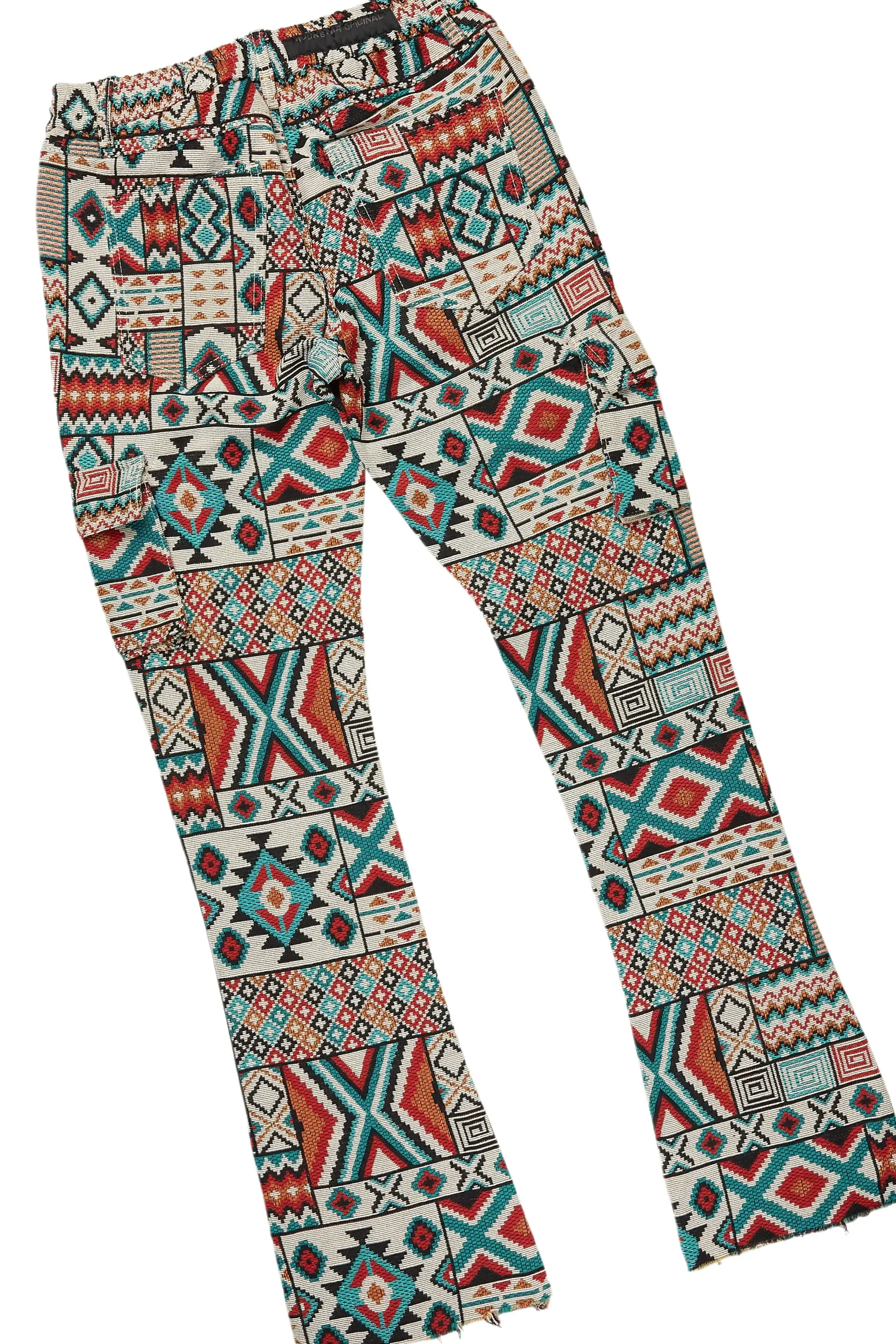 Lake Black T-Shirt & Nard Stacked Flare Tapestry Jean Bundle sold by Rockstar Original product image thumbnail 5