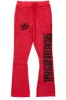 Keve Red Knitted Mohair Flare Sweat Pant sold by Rockstar Original