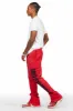 Keve Red Knitted Mohair Flare Sweat Pant sold by Rockstar Original