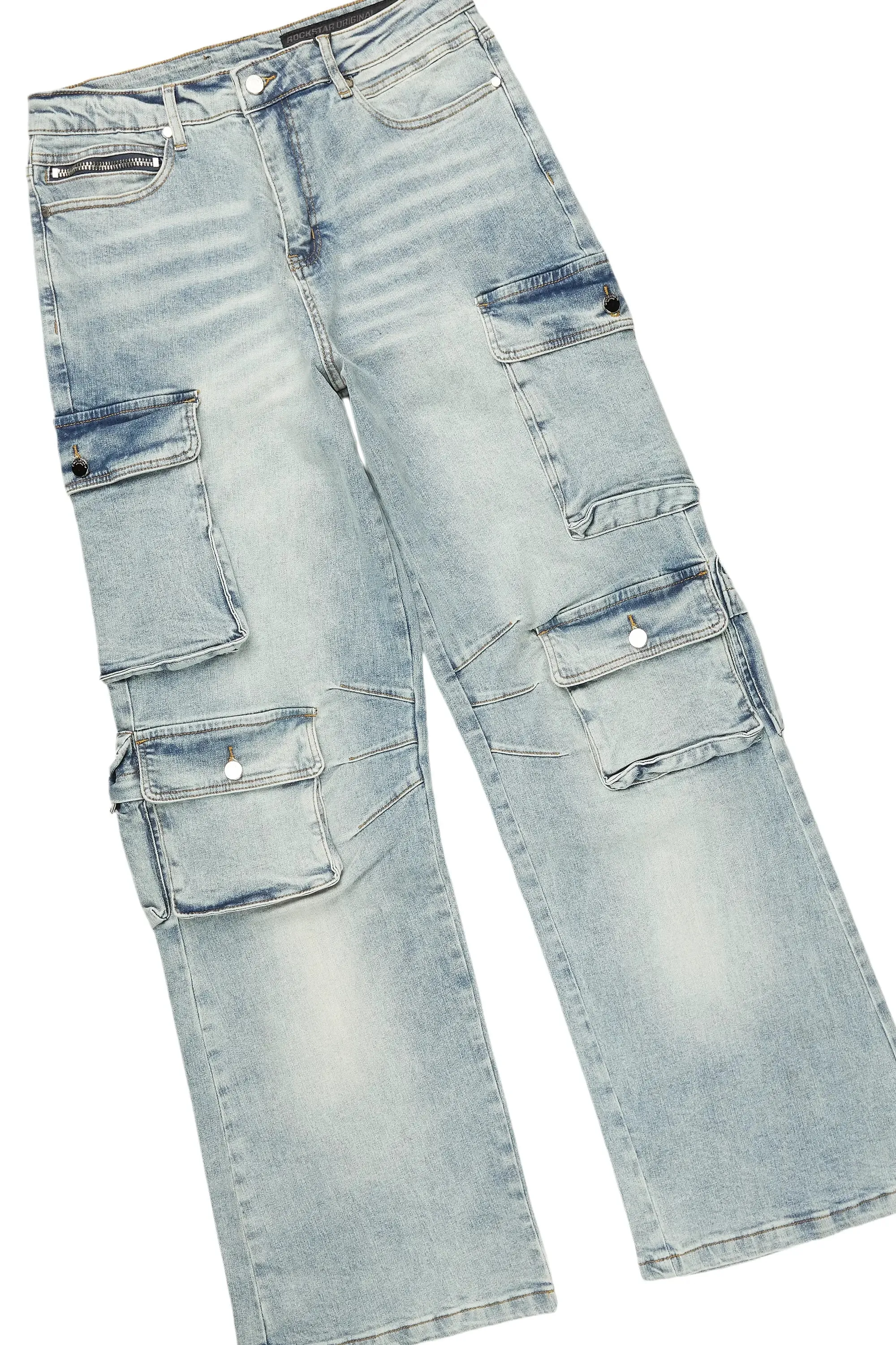 Innis Black T-Shirt & Lenz Baggy Jean Bundle sold by Rockstar Original product image thumbnail 4