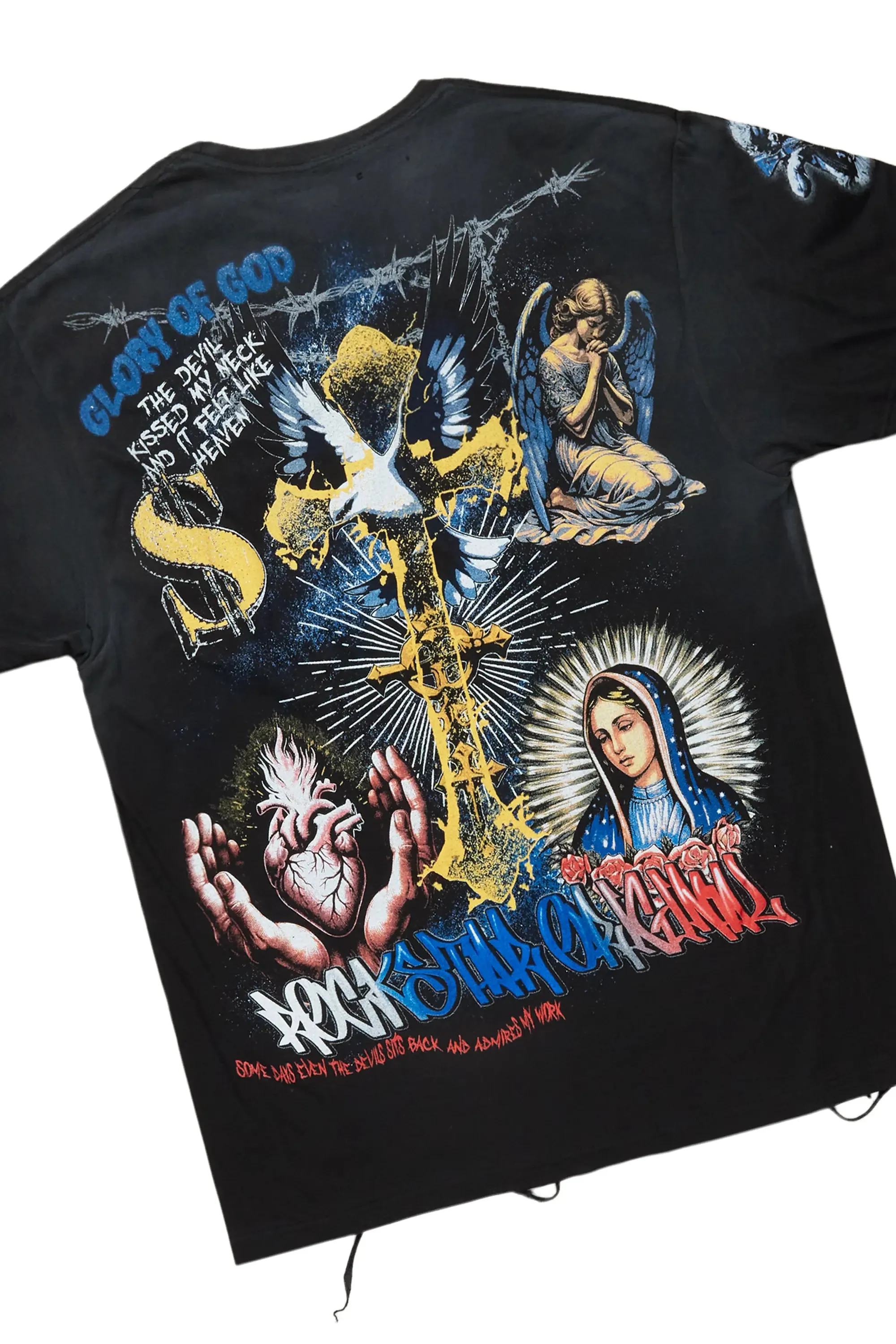 Innis Black T-Shirt & Lenz Baggy Jean Bundle sold by Rockstar Original product image thumbnail 3