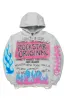 Beno Heather Grey Distressed Graphic Hoodie sold by Rockstar Original