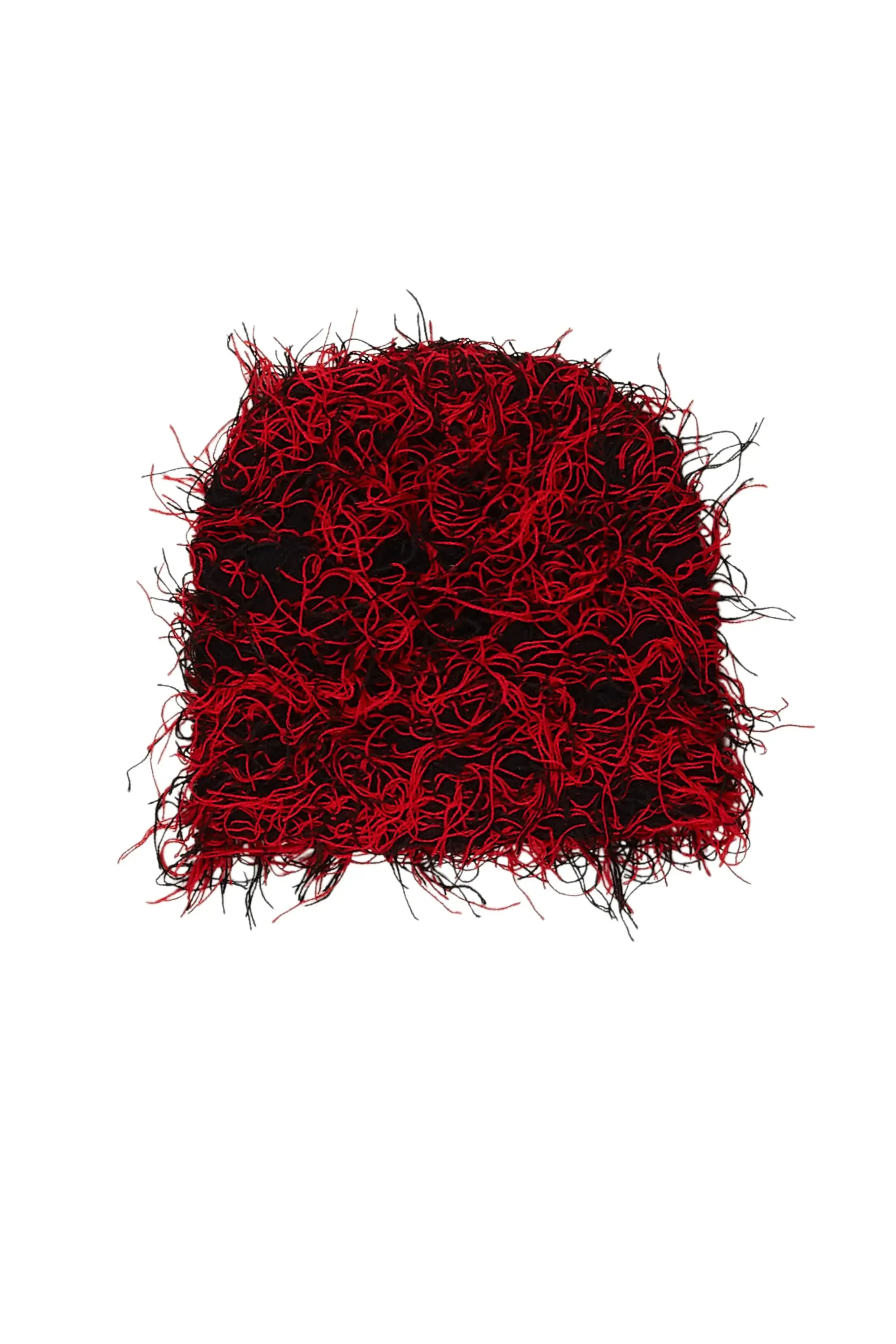 Otto Red Fuzzy Beanie sold by Rockstar Original