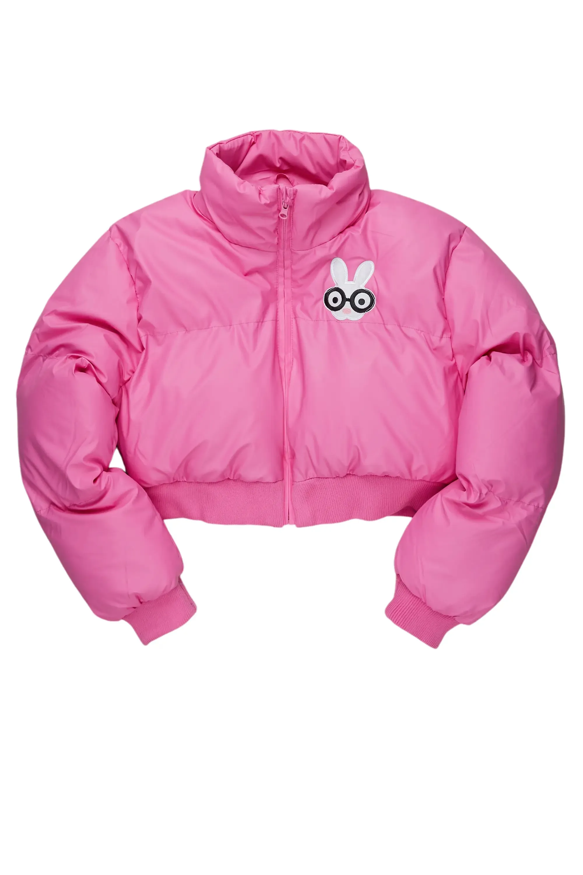 Teireya Fuchsia Puffer Jacket sold by Rockstar Original