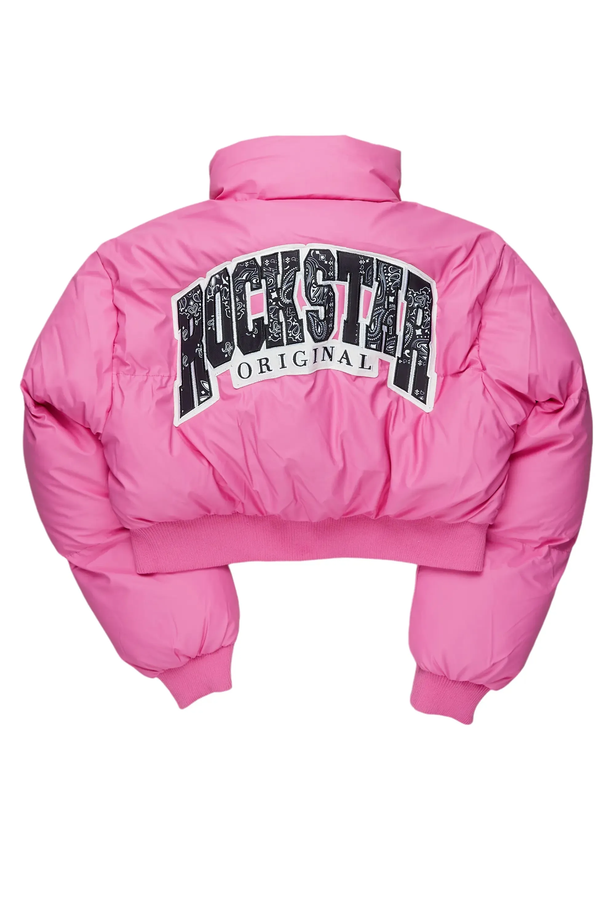 Teireya Fuchsia Puffer Jacket sold by Rockstar Original product image thumbnail 4