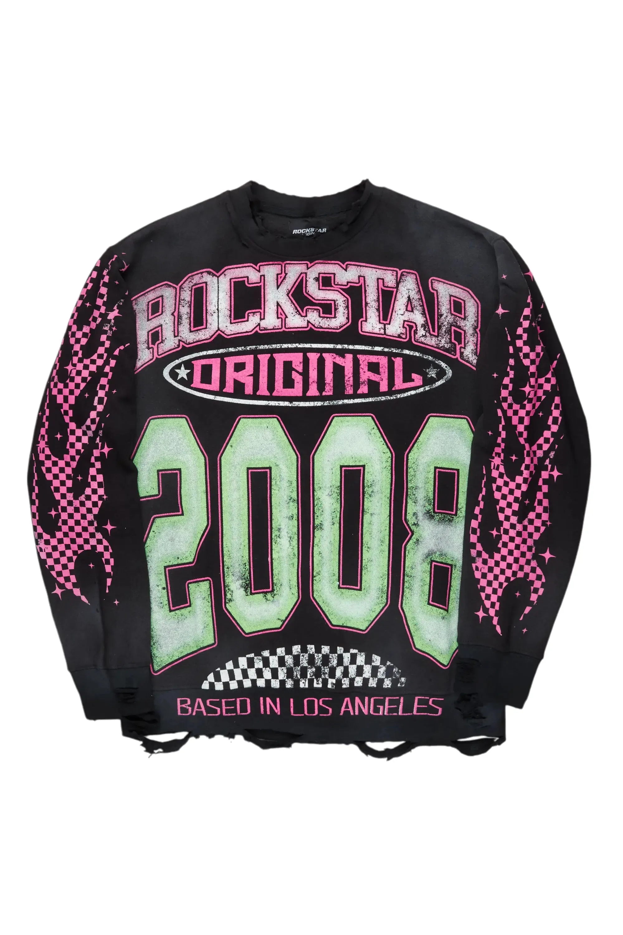 Jaren Black Graphic Crewneck sold by Rockstar Original