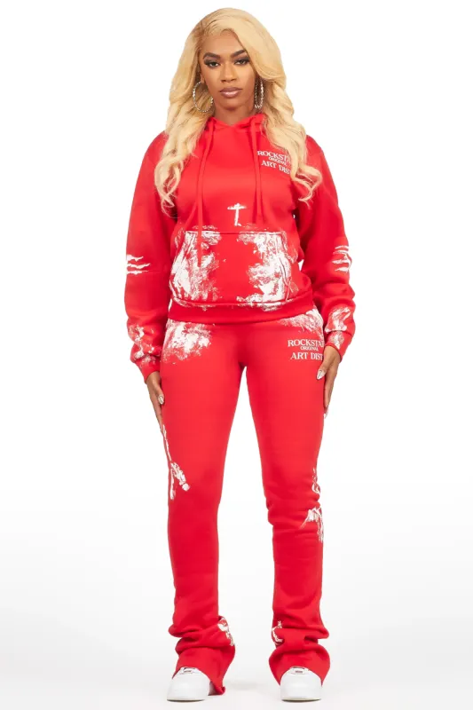 Filipa Red Super Stacked Trackset sold by Rockstar Original