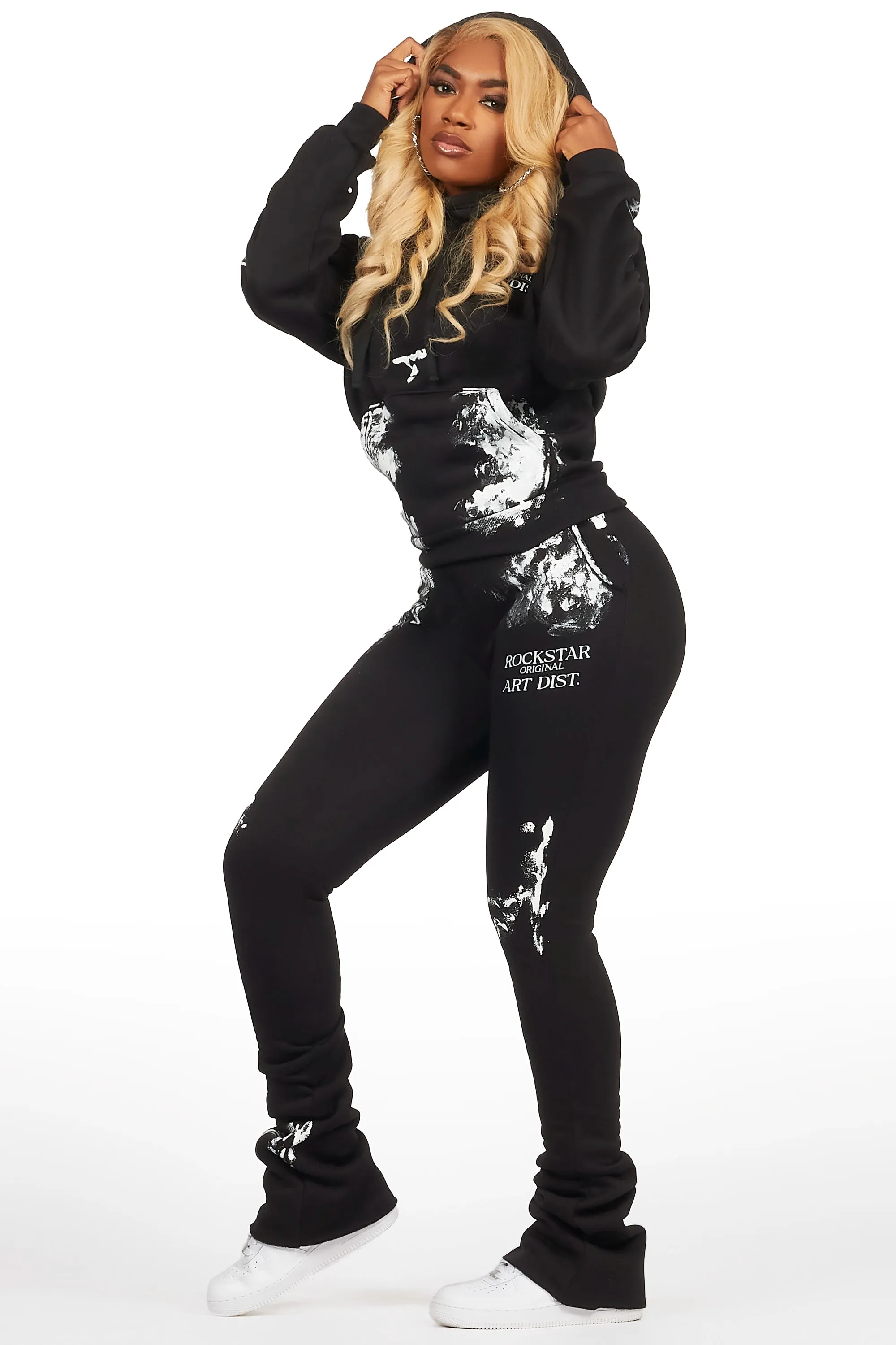 Filipa Black Super Stacked Trackset sold by Rockstar Original product image thumbnail 4