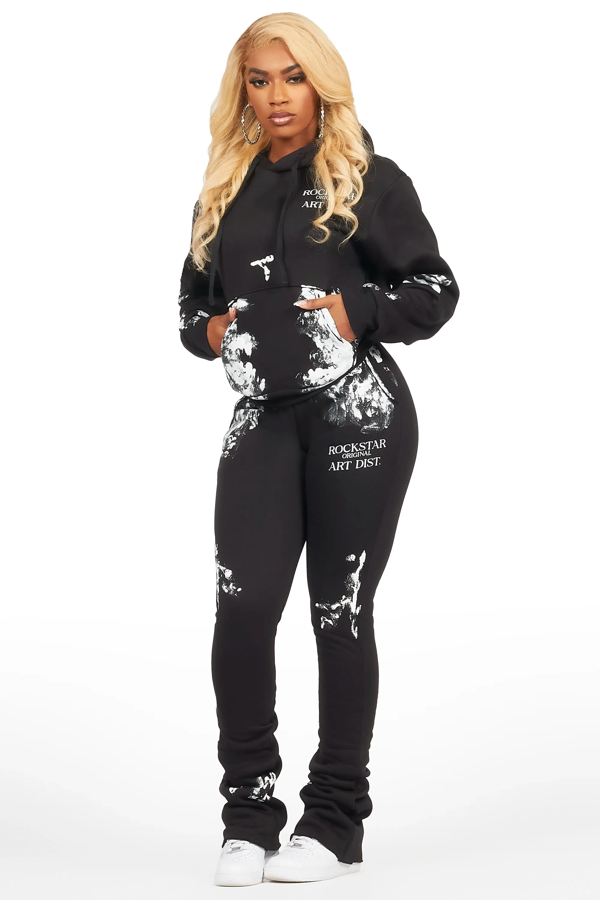 Filipa Black Super Stacked Trackset sold by Rockstar Original product image thumbnail 2
