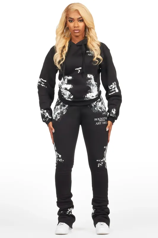 Filipa Black Super Stacked Trackset sold by Rockstar Original