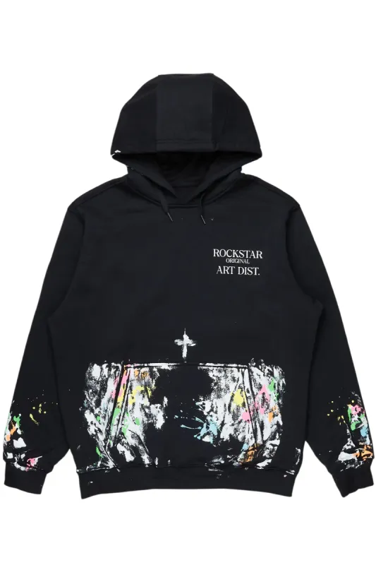 Filipa Black/Multi Oversized Hoodie sold by Rockstar Original