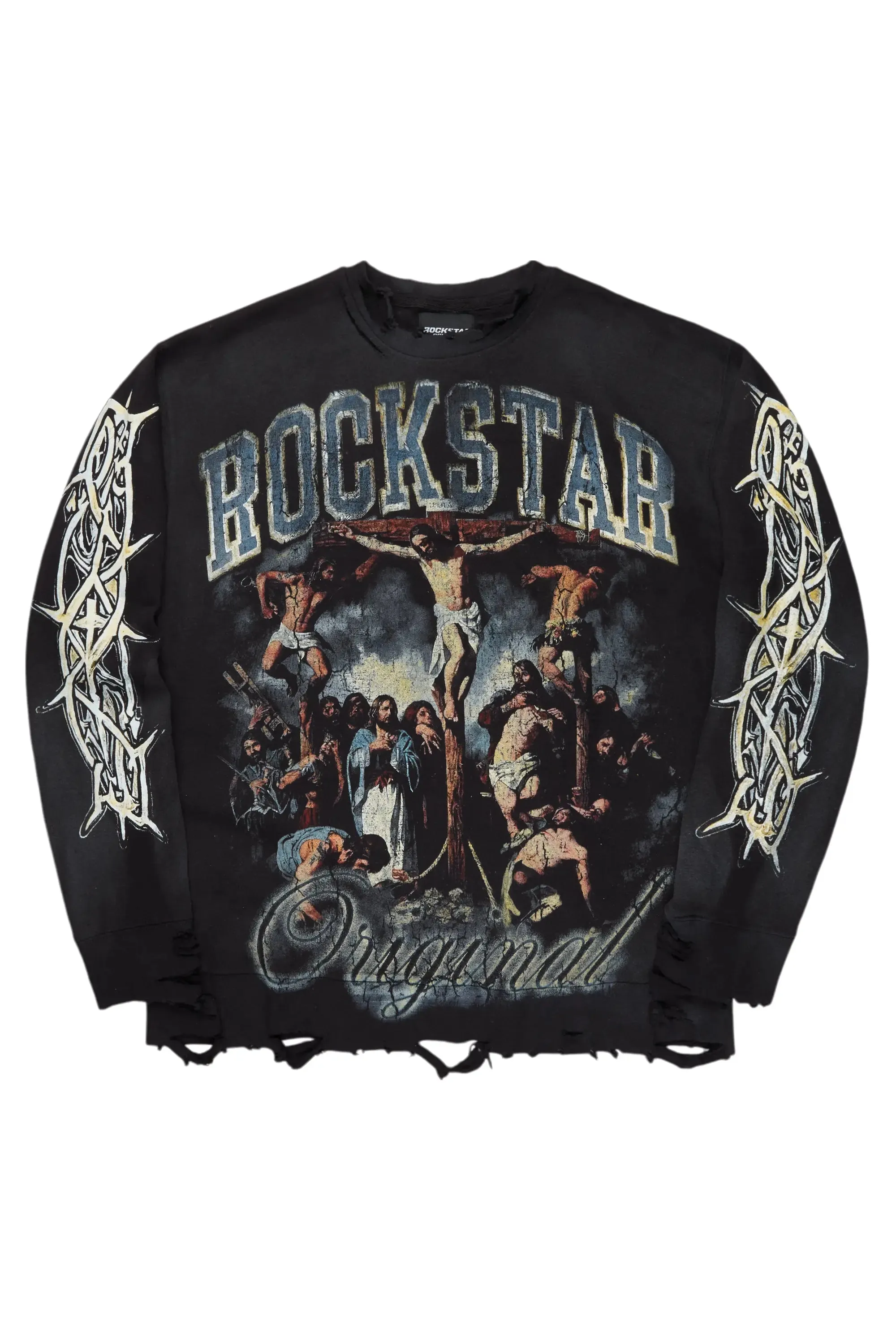 Leshelle Black Crewneck sold by Rockstar Original