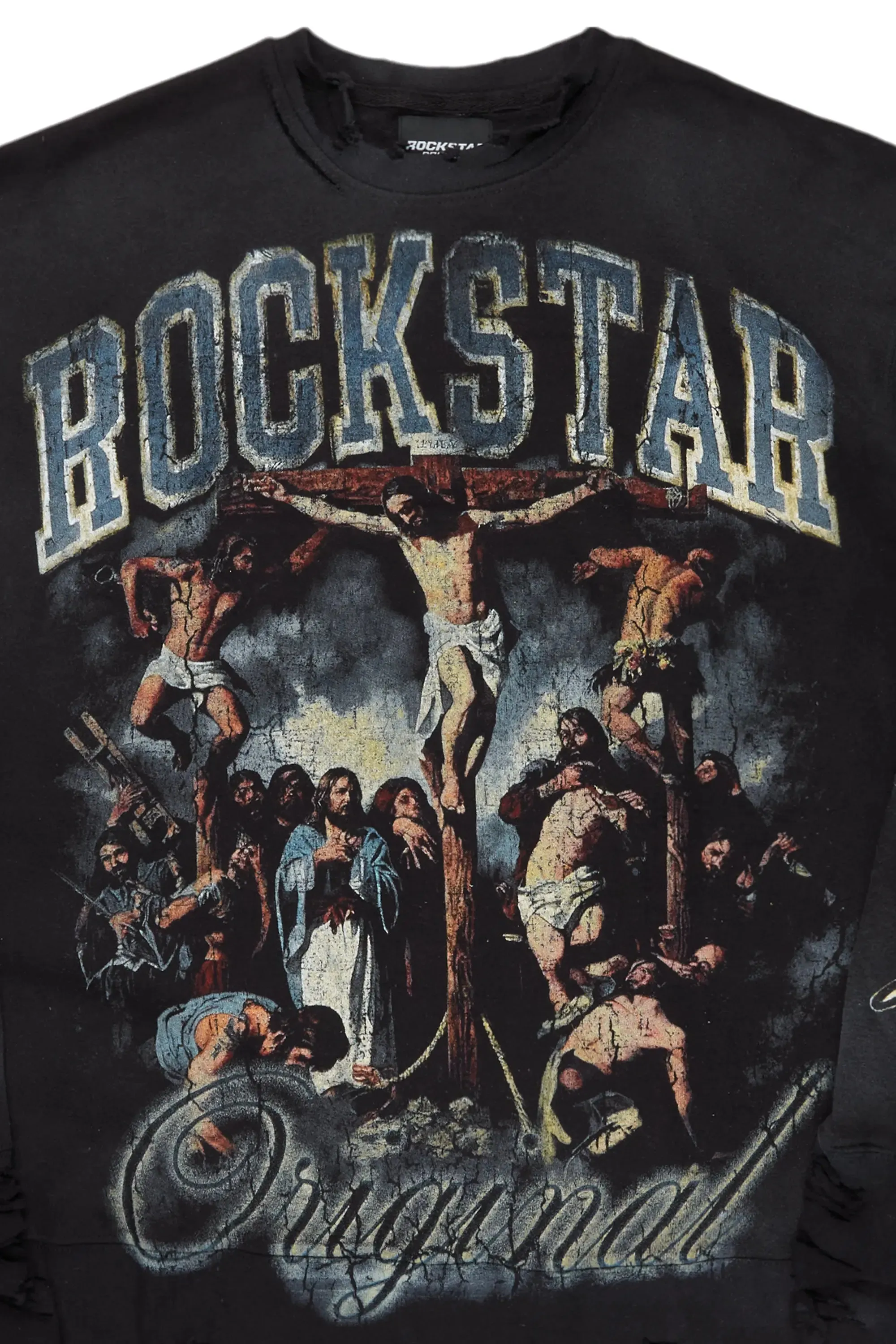 Leshelle Black Crewneck sold by Rockstar Original product image thumbnail 2