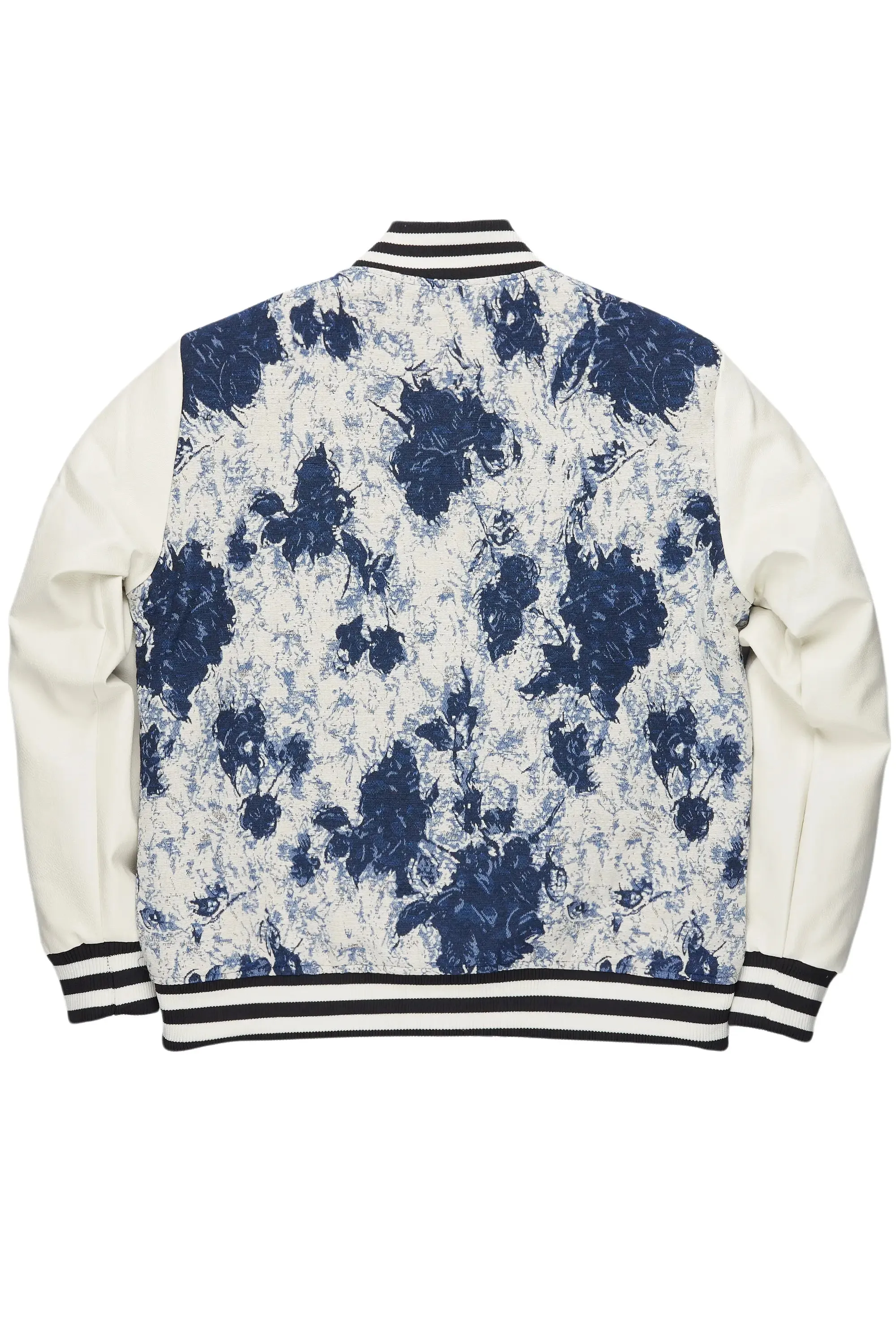 Doron Blue Tapestry Varsity Jacket sold by Rockstar Original product image thumbnail 4