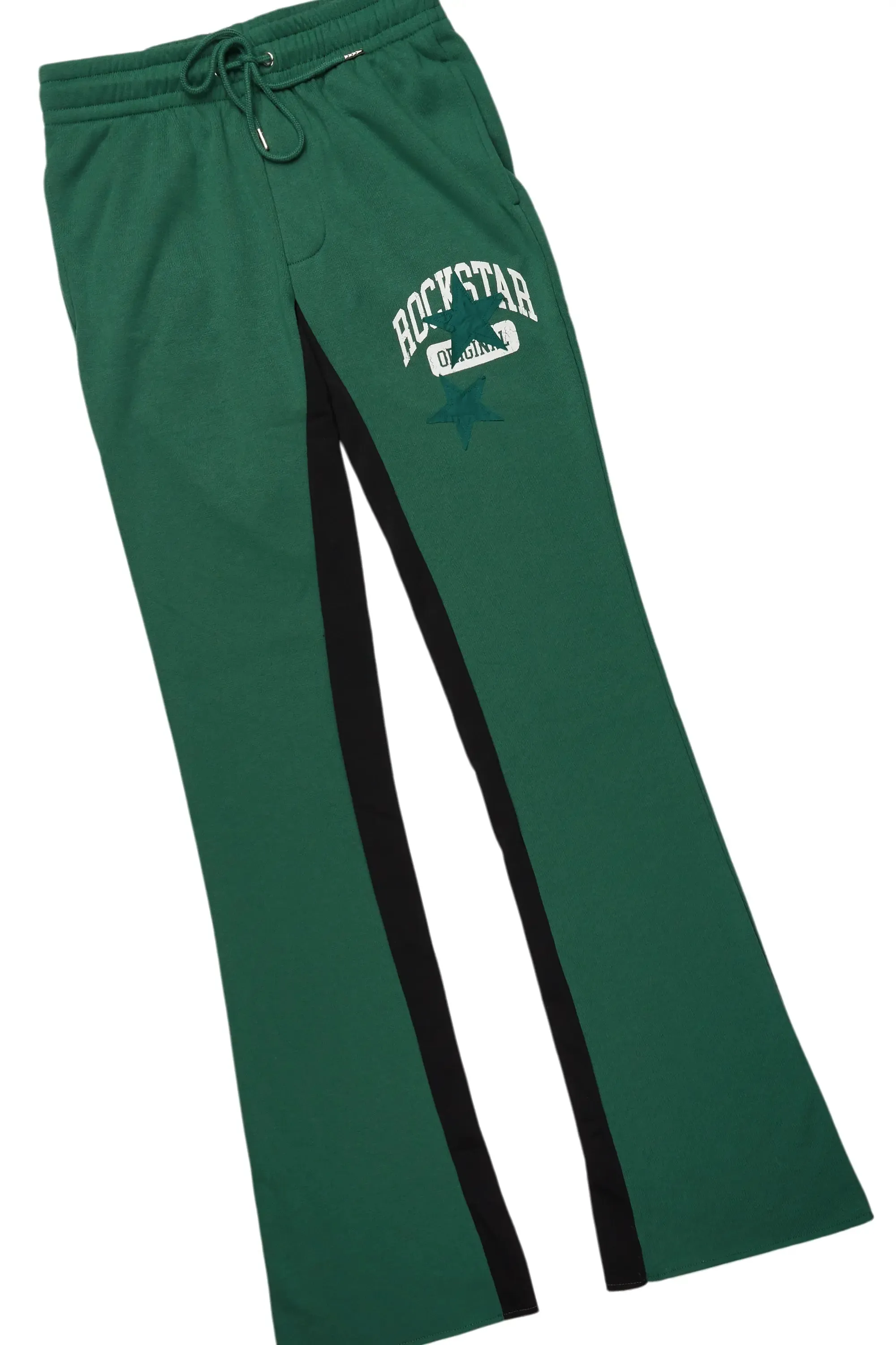 Mallor Green Baggy Stacked Hoodie Track Set sold by Rockstar Original product image thumbnail 3