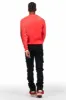 Adalee Black Cargo Stacked Flare Jean sold by Rockstar Original