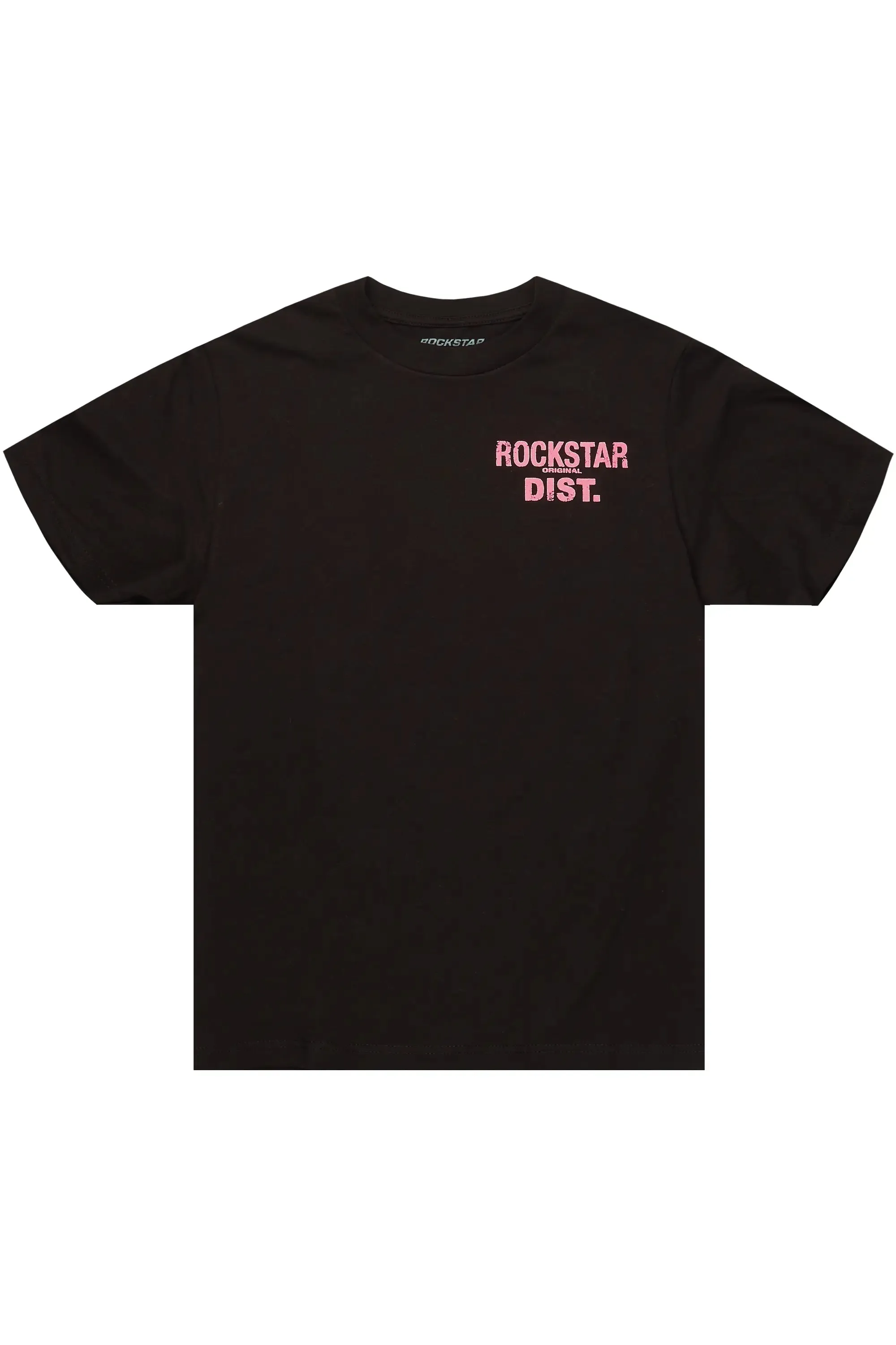 Dalasia Black/Pink Oversized Tee sold by Rockstar Original product image thumbnail 2