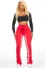 Blakely Red Super Stacked Pant sold by Rockstar Original