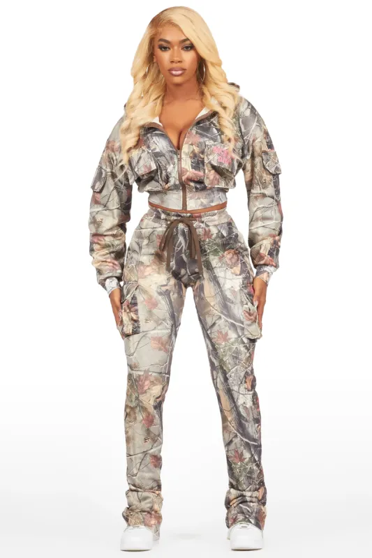 Tehjena Grey Tree Camo Stacked Trackset sold by Rockstar Original