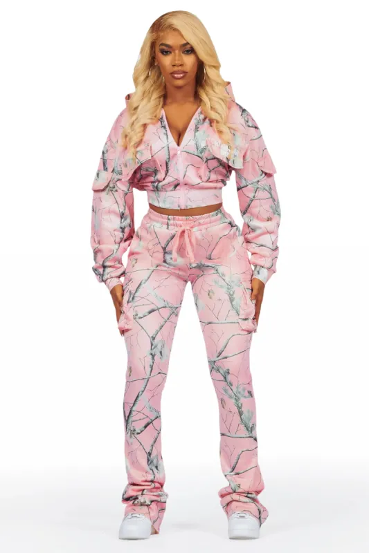 Tehjena Pink Tree Camo Stacked Trackset sold by Rockstar Original