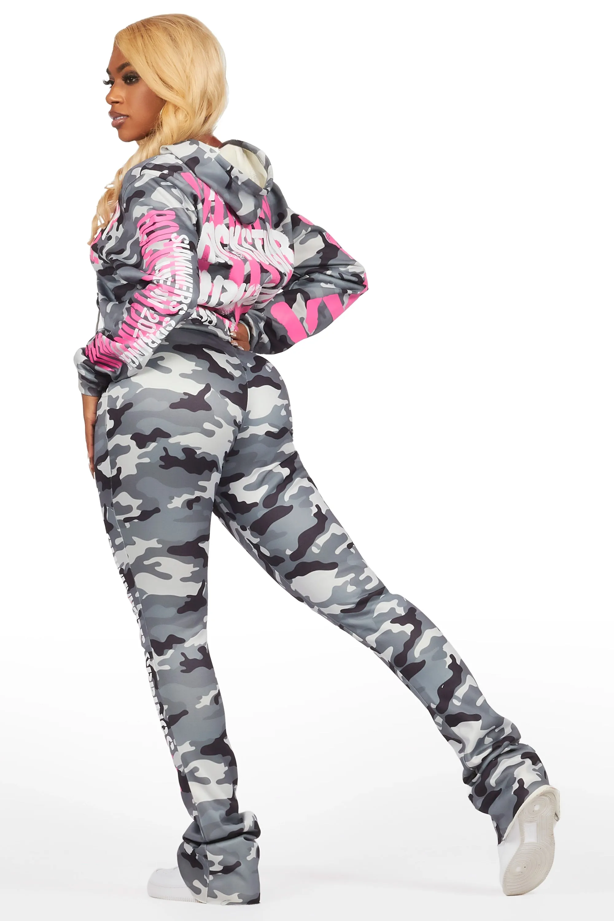 Lamani Black Camo Super Stacked Trackset sold by Rockstar Original product image thumbnail 5