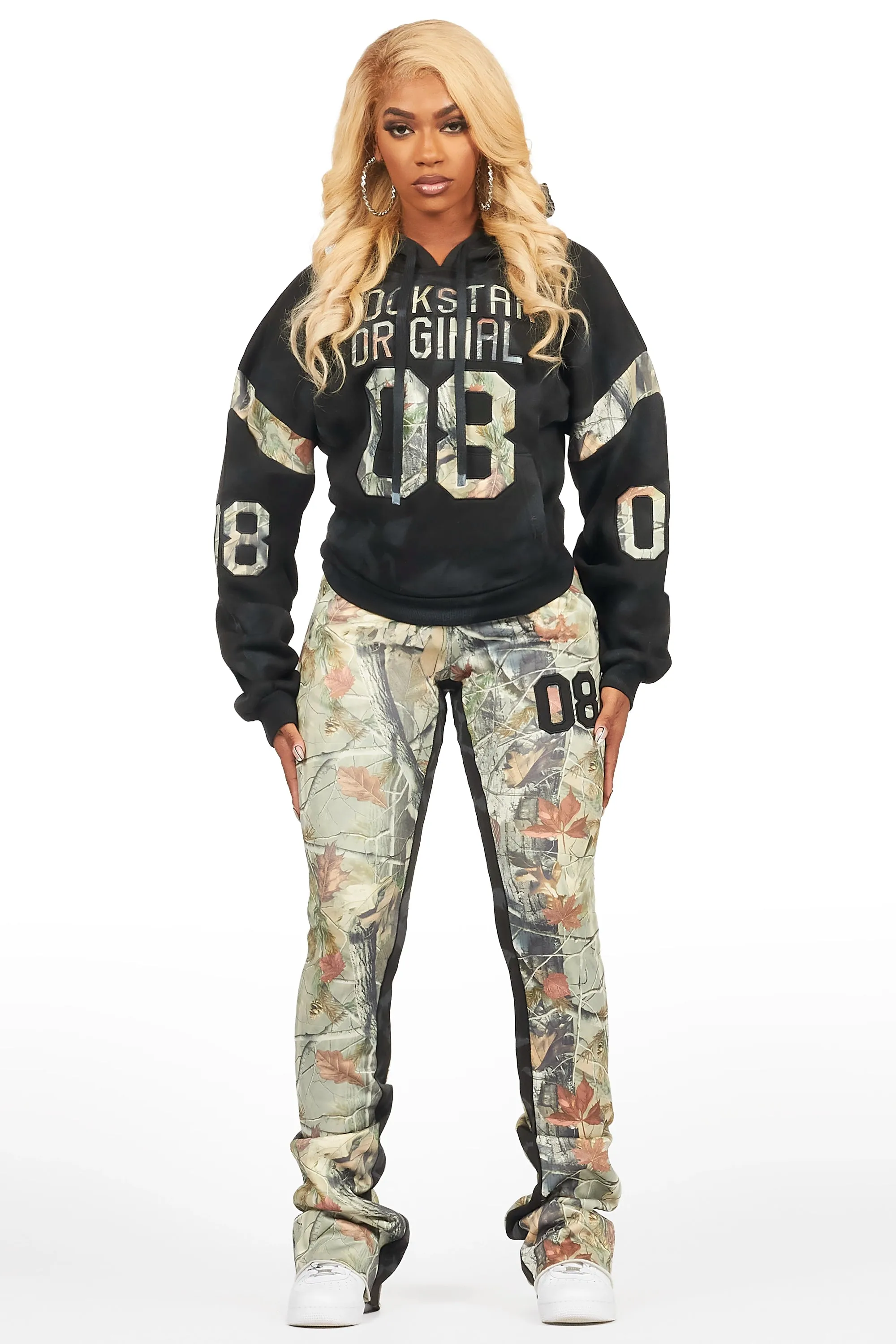 Eniyha Black/Camo Stacked Trackset sold by Rockstar Original