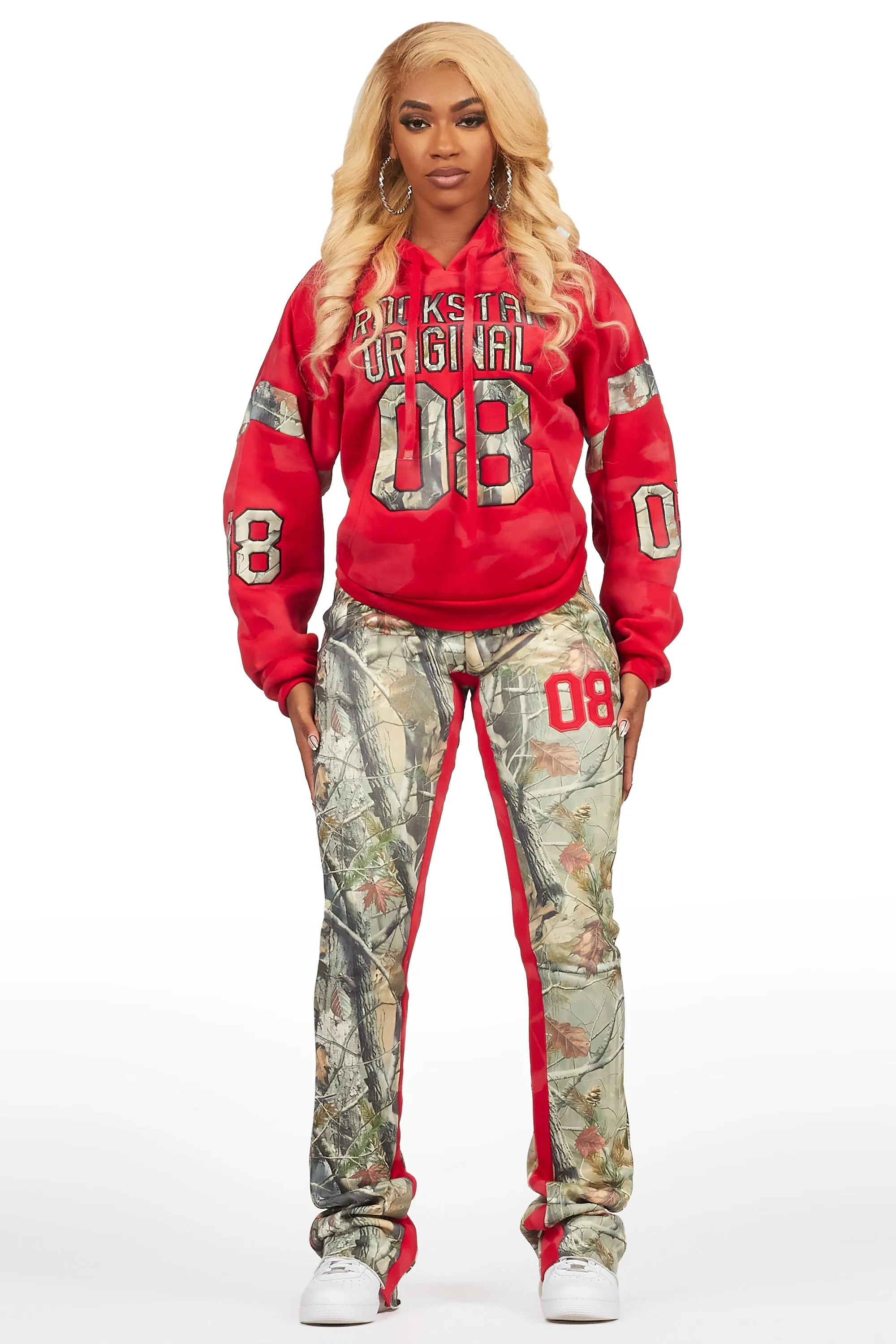 Eniyha Red/Camo Stacked Trackset sold by Rockstar Original product image thumbnail 2