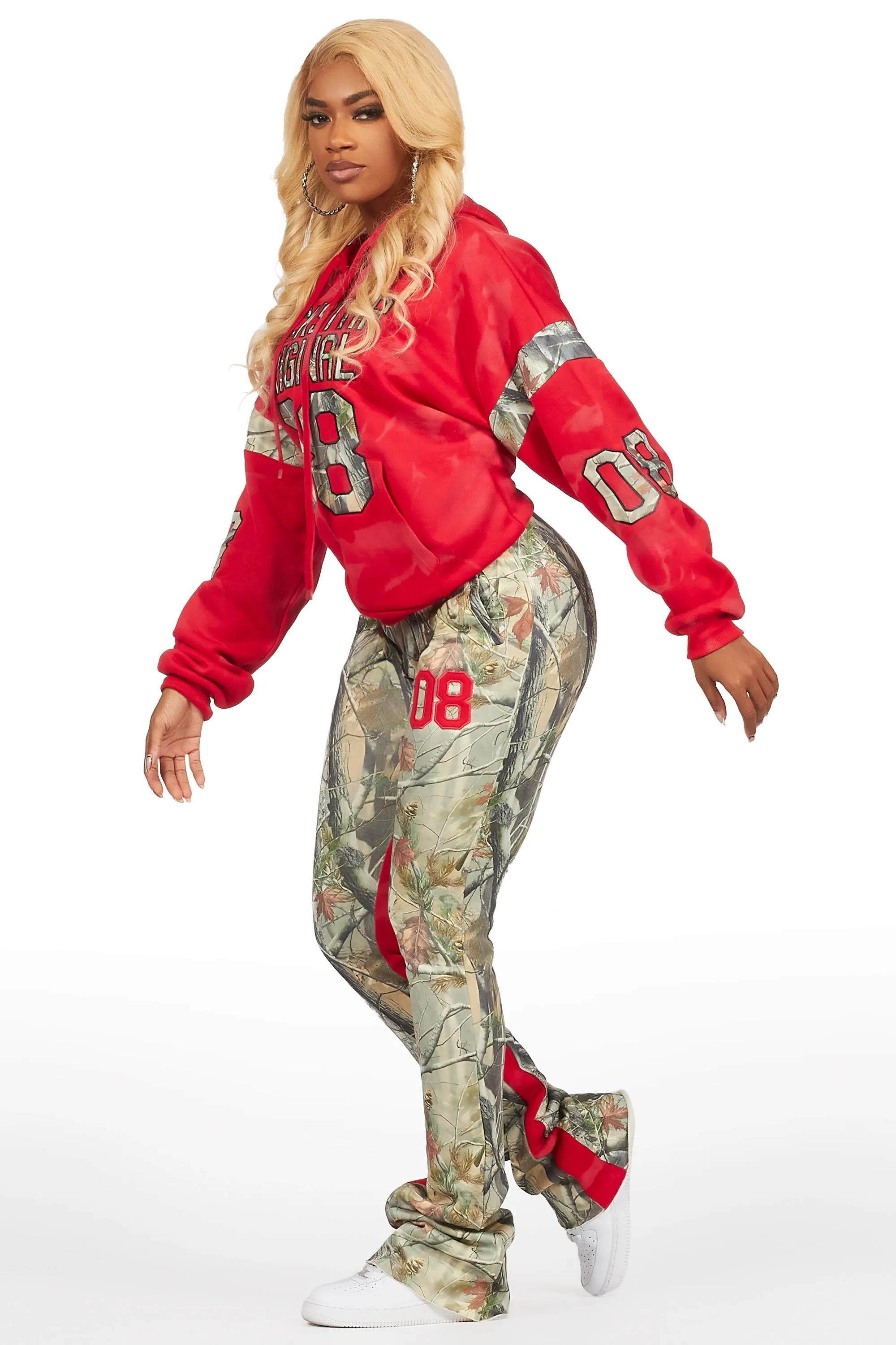 Eniyha Red/Camo Stacked Trackset sold by Rockstar Original product image thumbnail 4