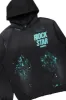 Barras Black Hoodie/Stacked Flare Jean Bundle sold by Rockstar Original