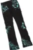 Barras Black Hoodie/Stacked Flare Jean Bundle sold by Rockstar Original
