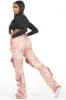 Takecia Pink Tapestry Stacked Pant sold by Rockstar Original