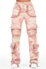 Takecia Pink Tapestry Stacked Pant sold by Rockstar Original