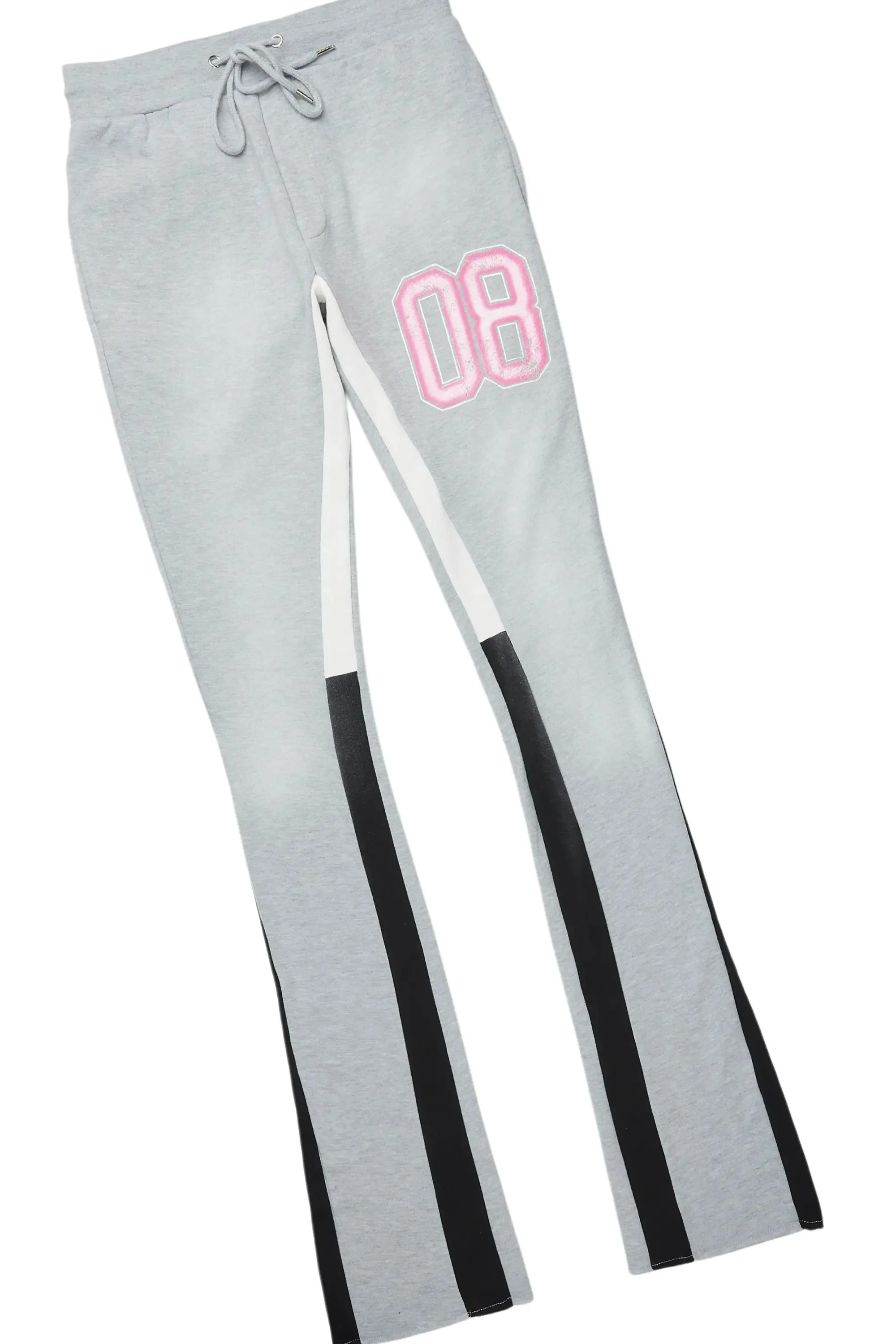 Fields Grey Stacked Flare Hoodie Track Set sold by Rockstar Original product image thumbnail 3