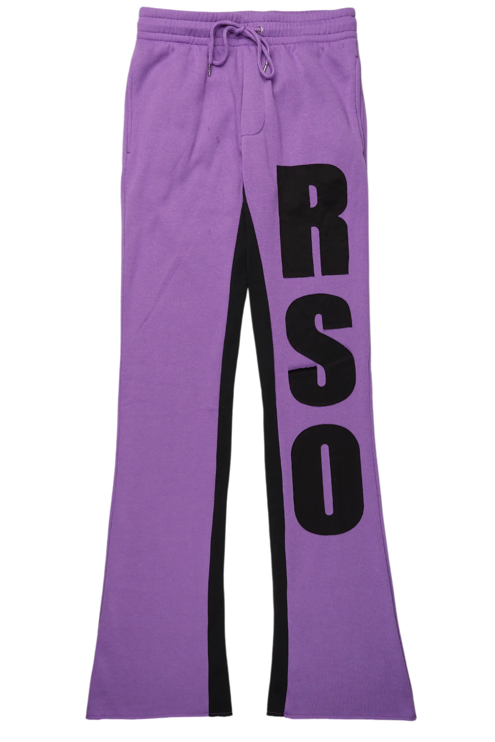 Uko Purple Stacked Baggy Track Pant sold by Rockstar Original