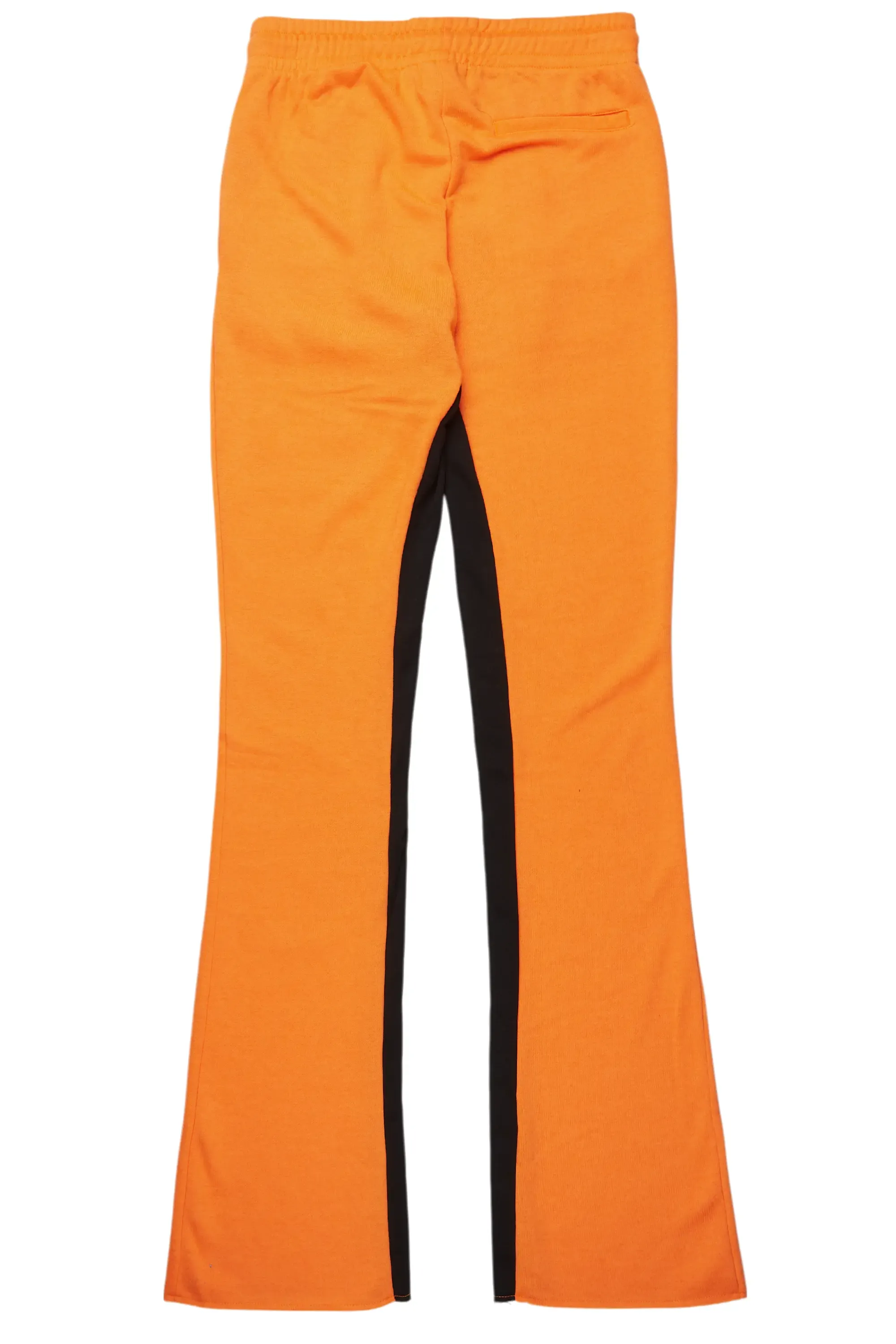 Uko Orange Stacked Baggy Track Pant sold by Rockstar Original product image thumbnail 3