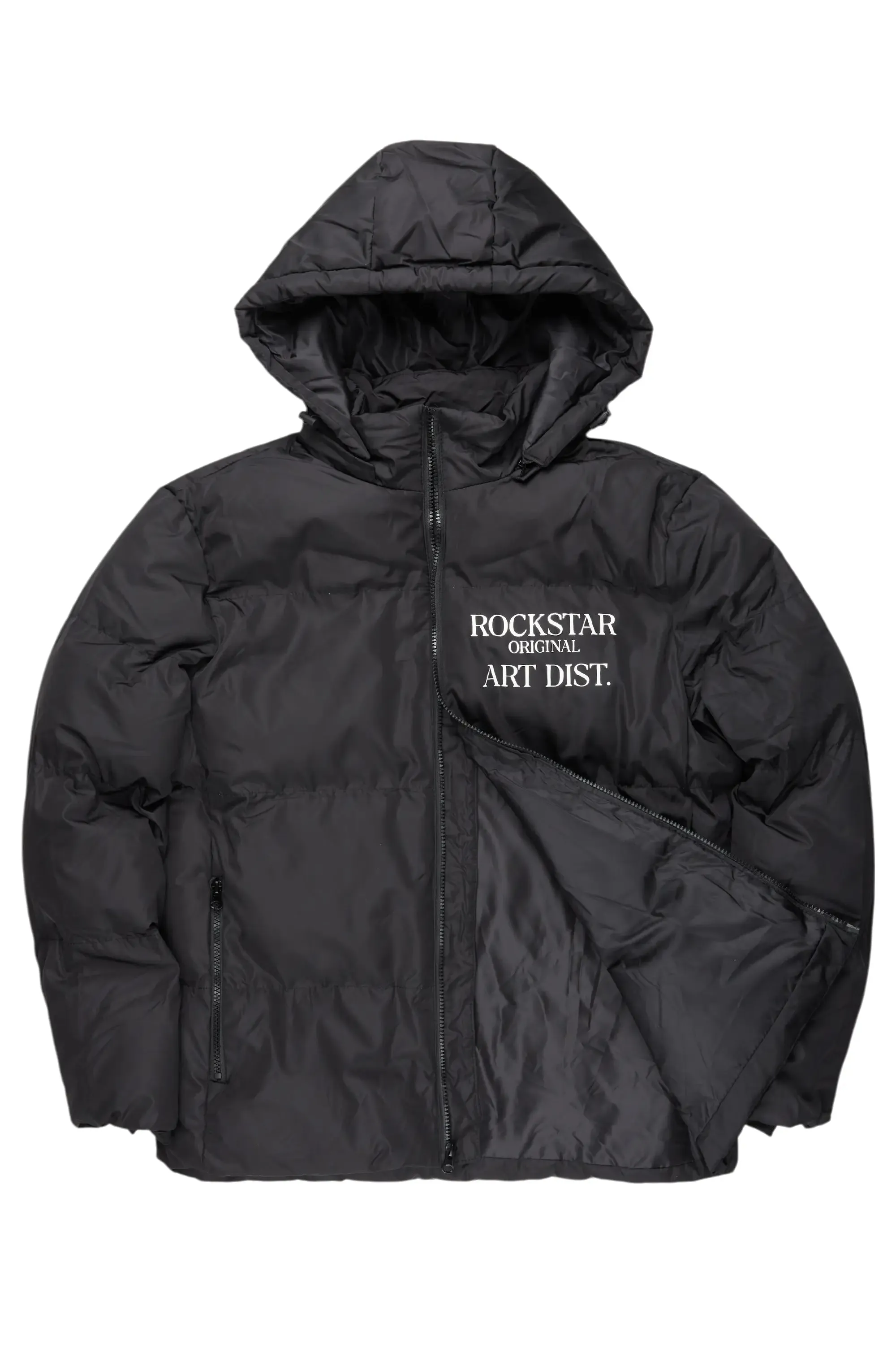 Briggs Black Graphic Puffer sold by Rockstar Original product image thumbnail 2