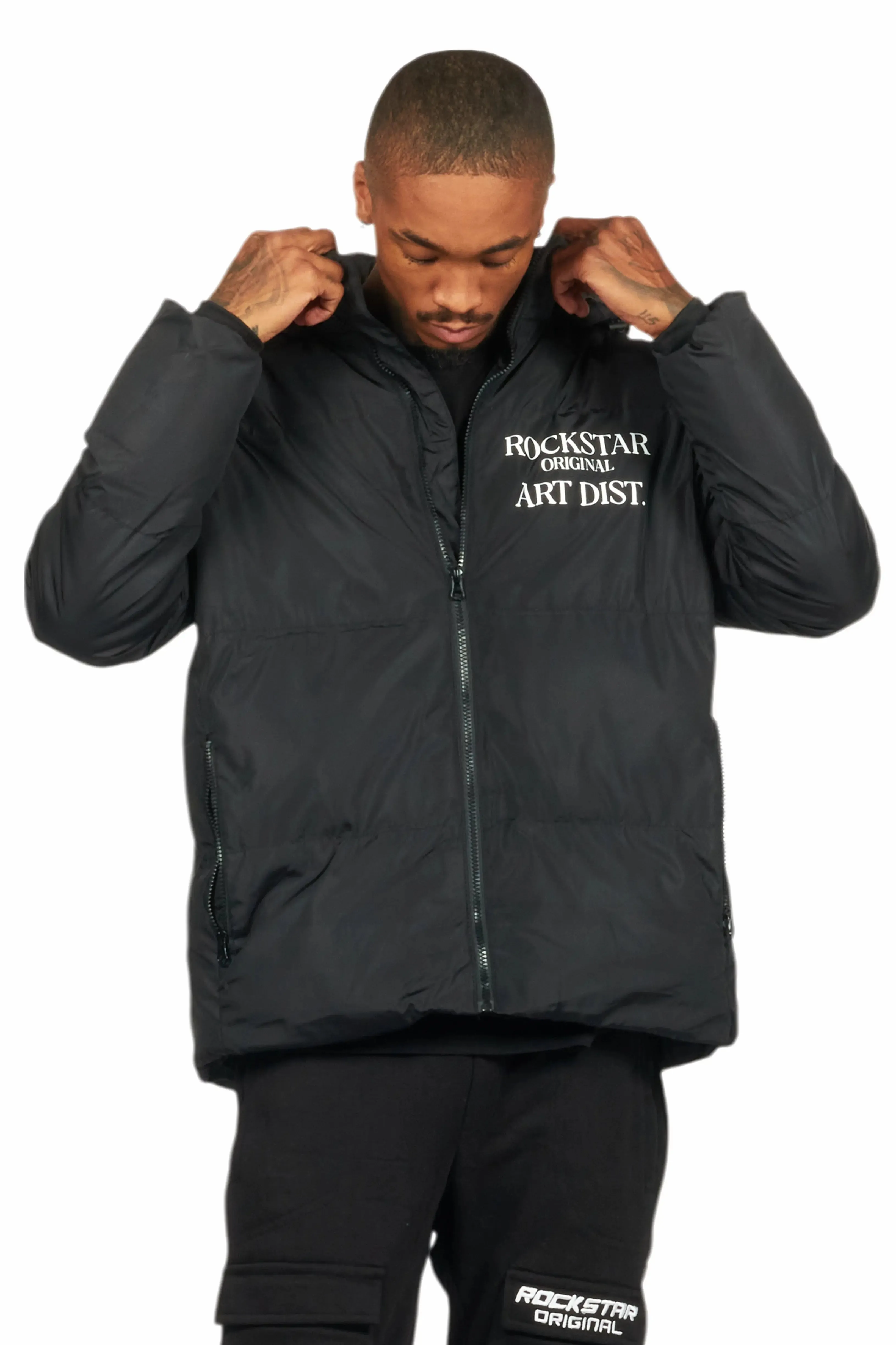 Briggs Black Graphic Puffer sold by Rockstar Original product image thumbnail 5
