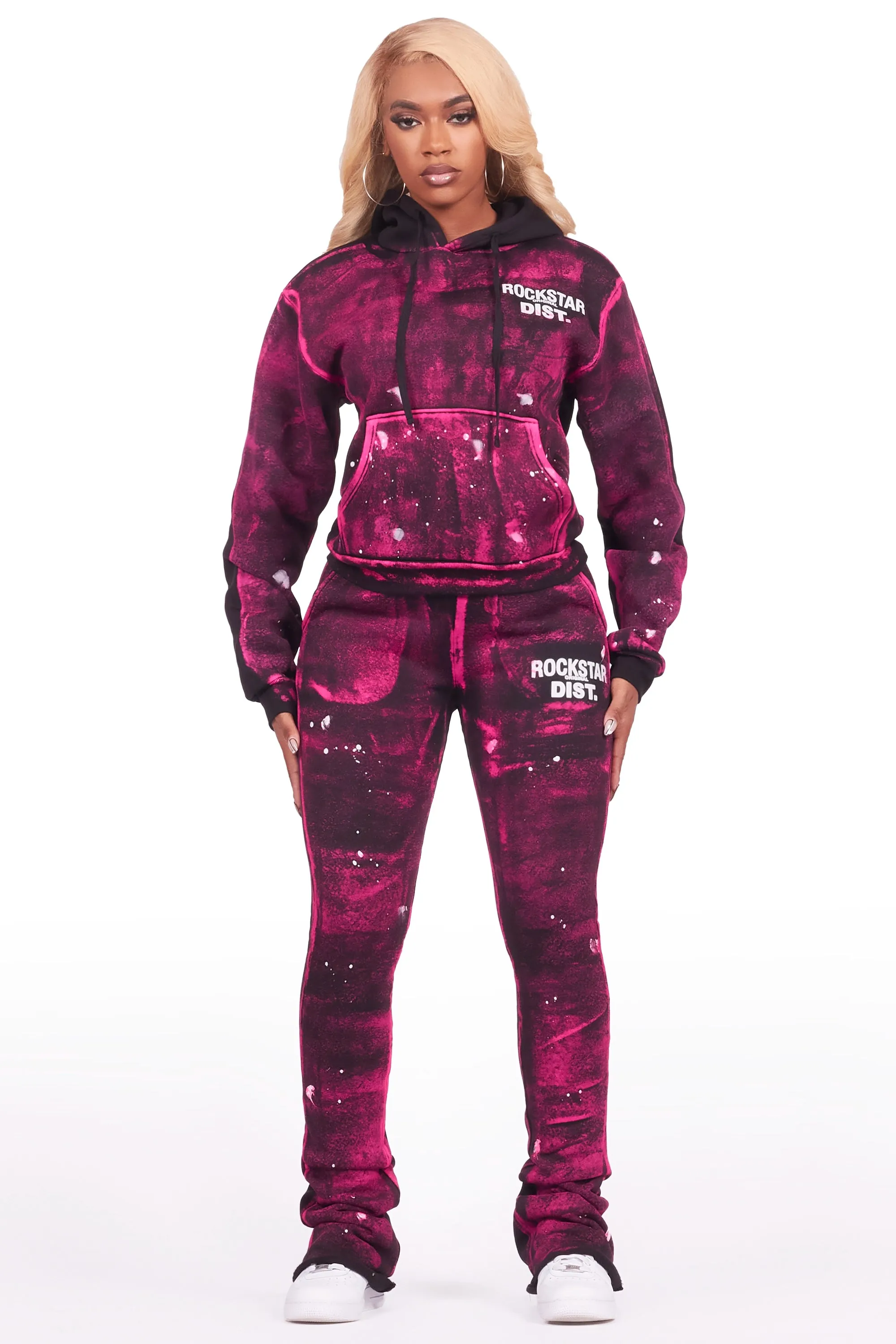 Keiana Black Super Stacked Trackset sold by Rockstar Original