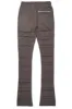 Emilio Vintage Grey Stacked Flare Track Pant sold by Rockstar Original