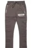 Emilio Vintage Grey Stacked Flare Track Pant sold by Rockstar Original